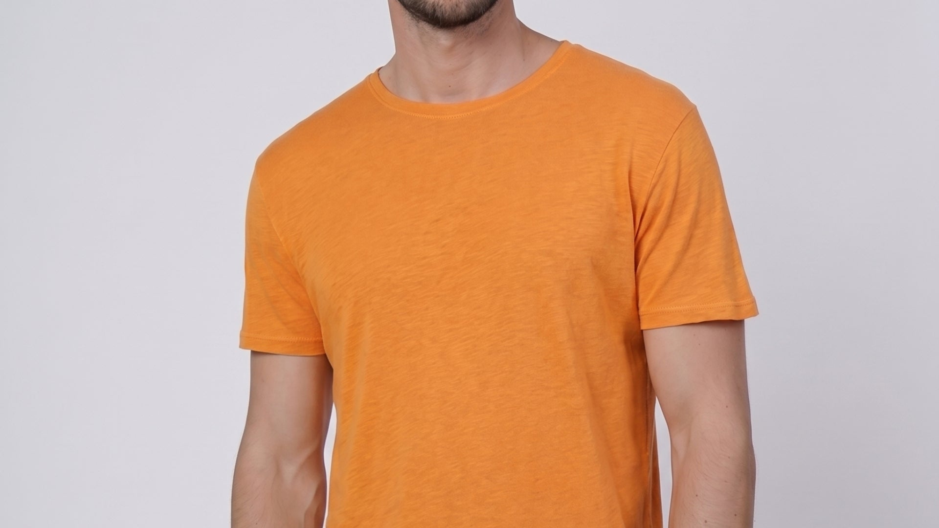 T-SHIRT 100% LINO MANICA CORTA