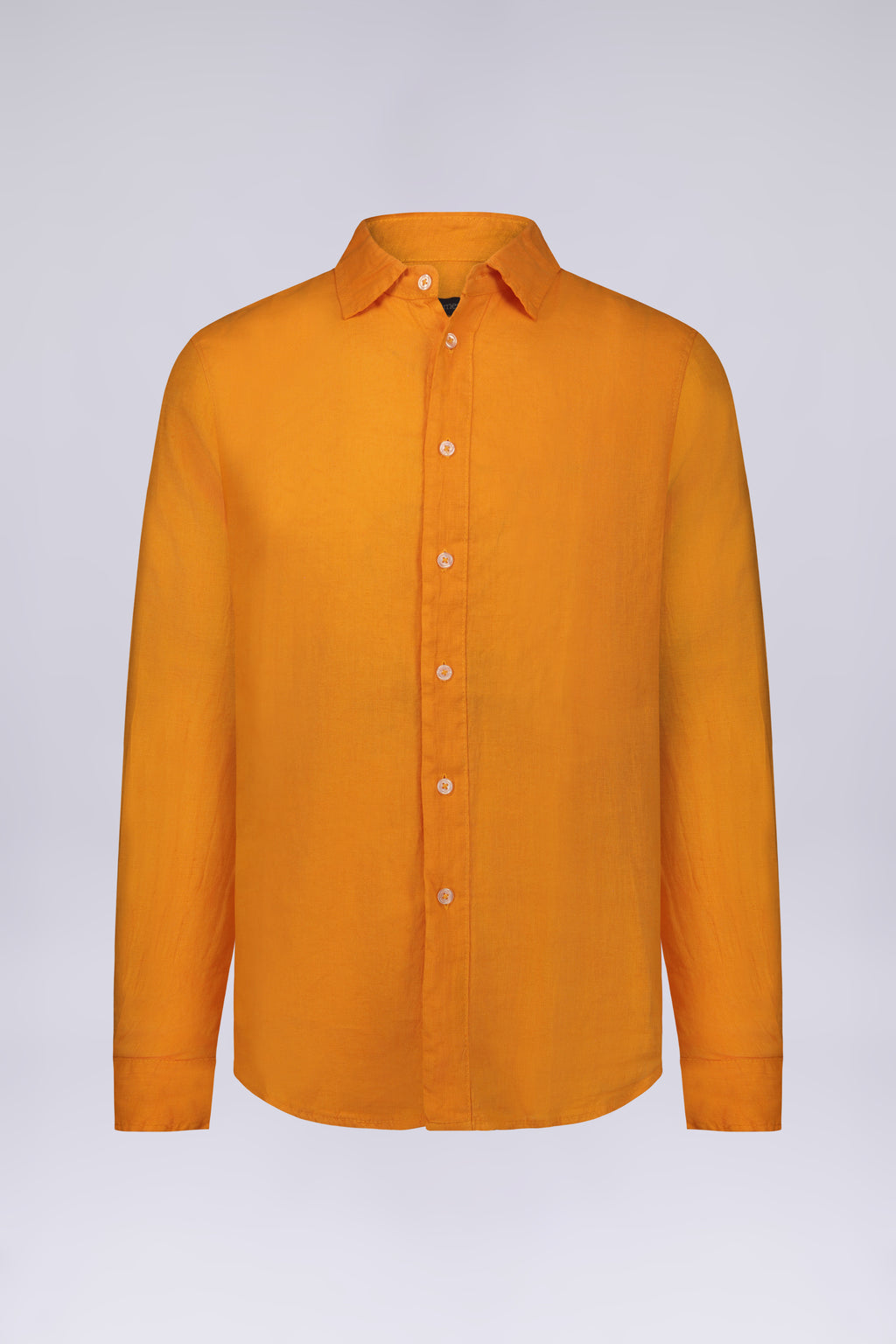 CAMICIA 100%  LINO MANICA LUNGA COLLO CLASSICO
