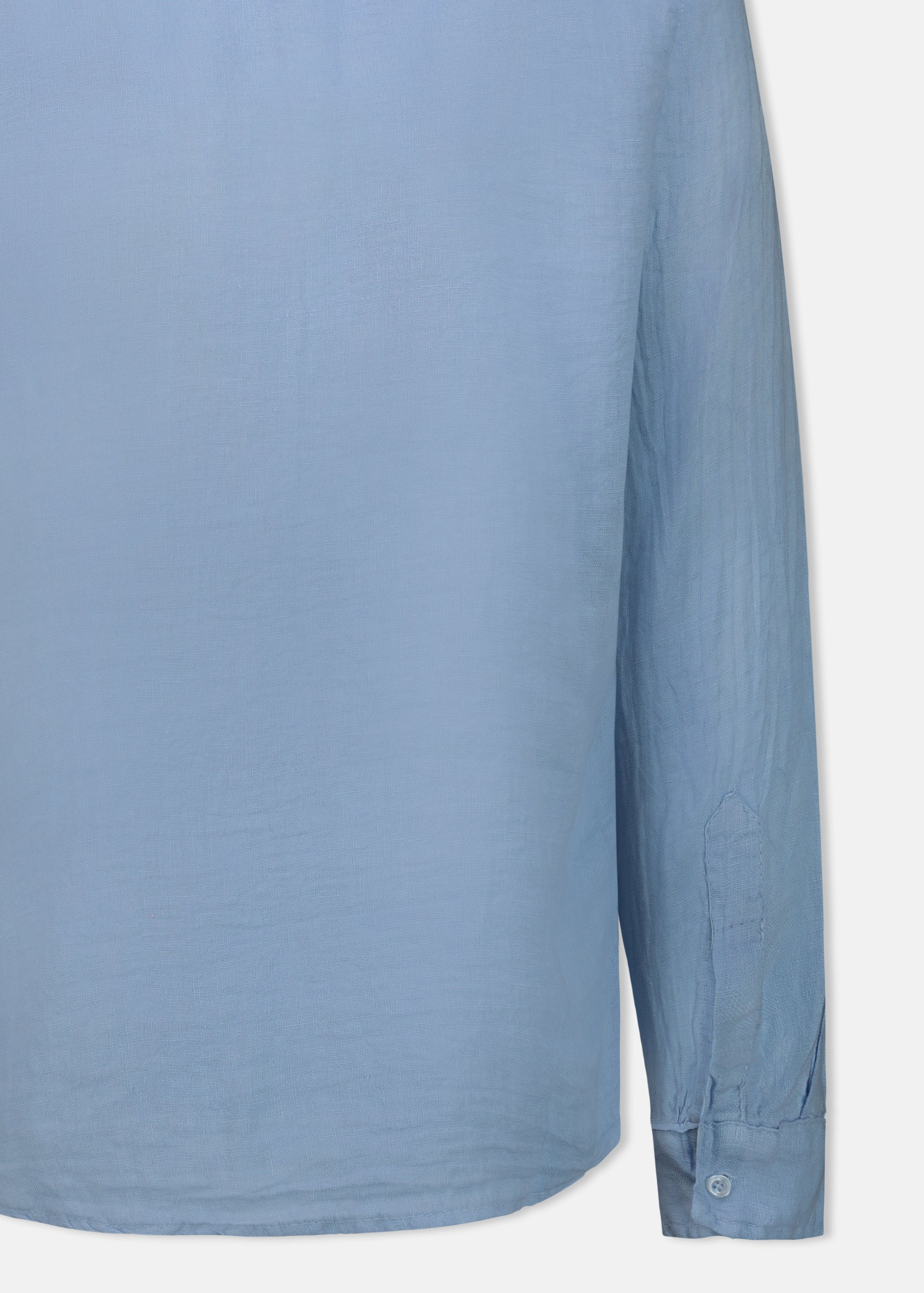 CAMICIA 100%  LINO MANICA LUNGA COLLO CLASSICO