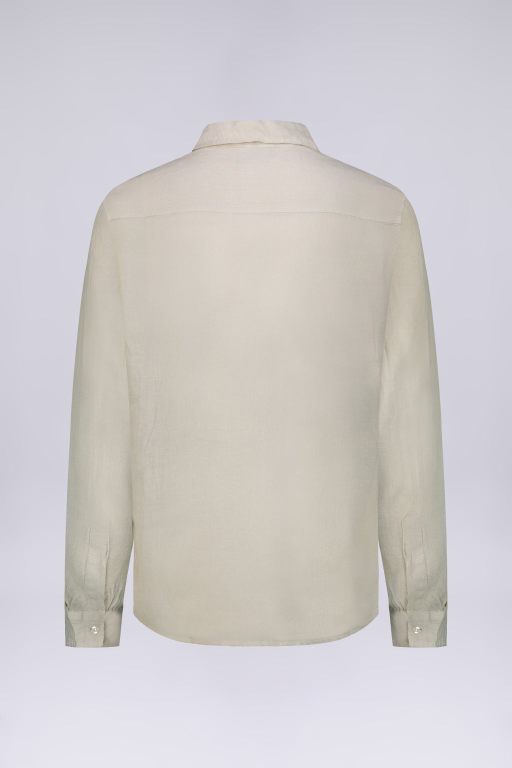CAMICIA 100%  LINO MANICA LUNGA COLLO CLASSICO