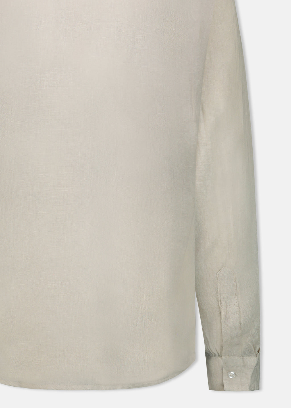 CAMICIA 100%  LINO MANICA LUNGA COLLO CLASSICO