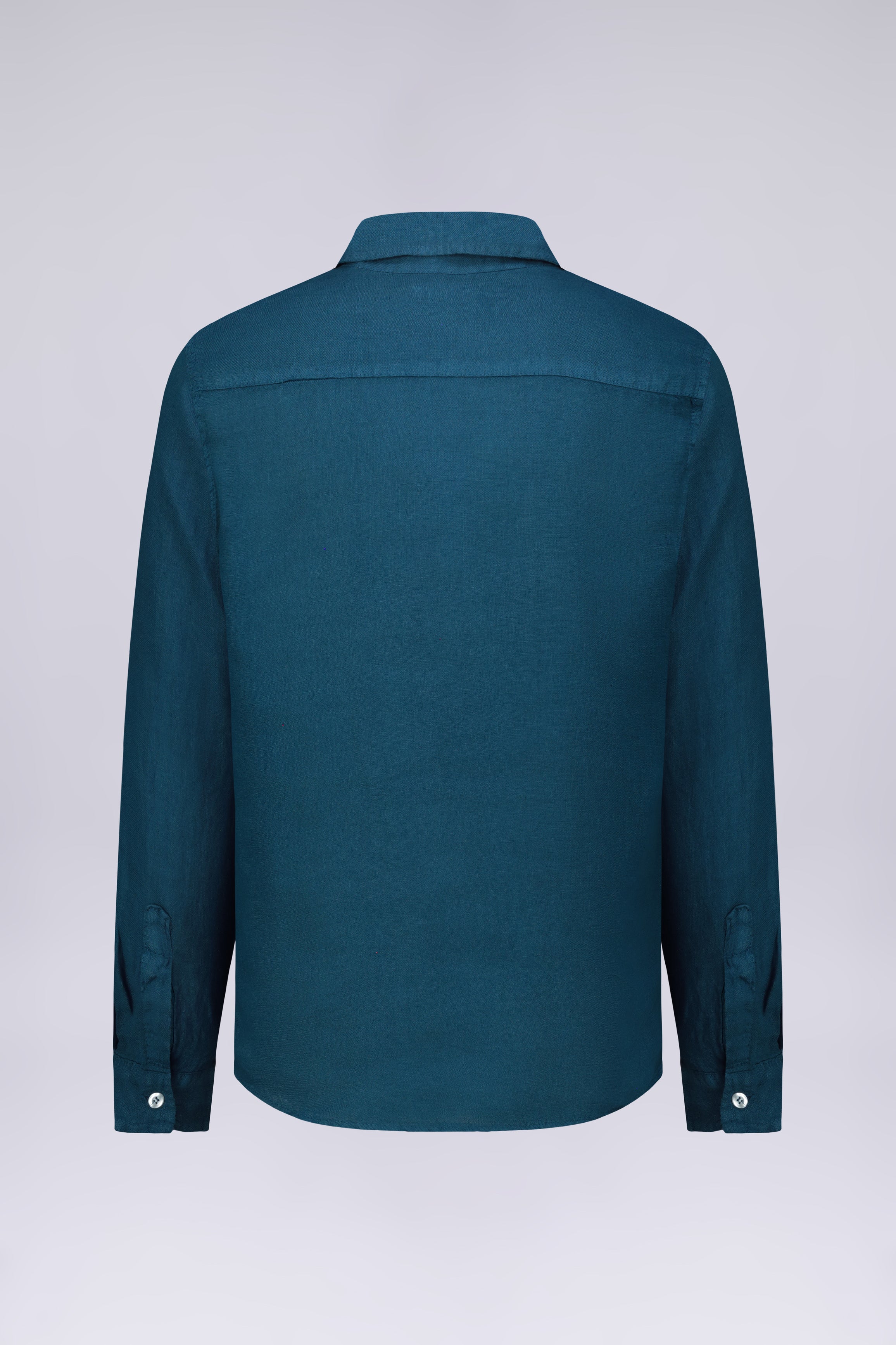 CAMICIA 100% LINO MANICA LUNGA COLLO CLASSICO