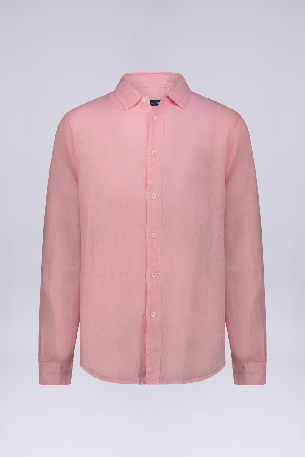 CAMICIA 100%  LINO MANICA LUNGA COLLO CLASSICO