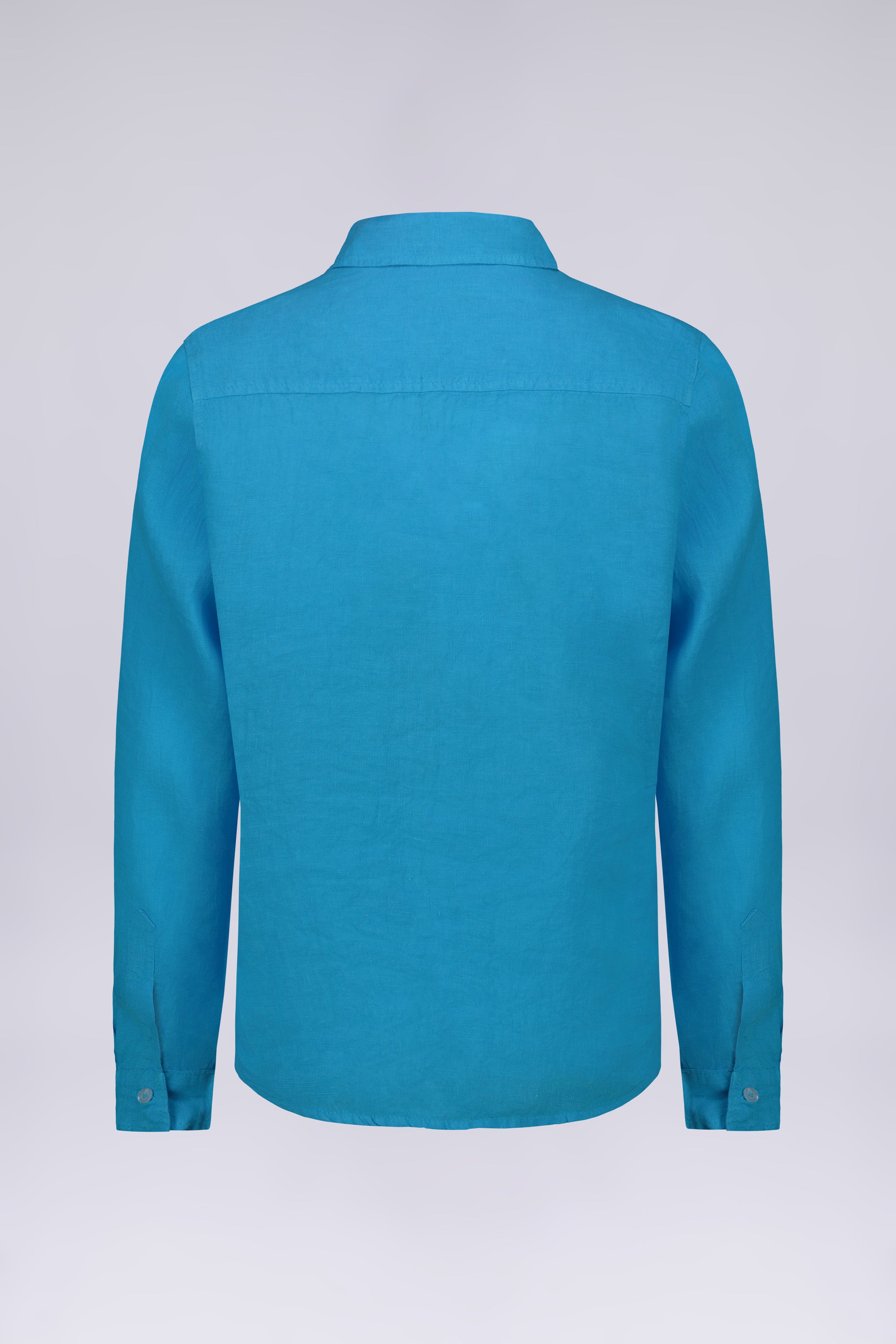 CAMICIA 100%  LINO MANICA LUNGA COLLO CLASSICO