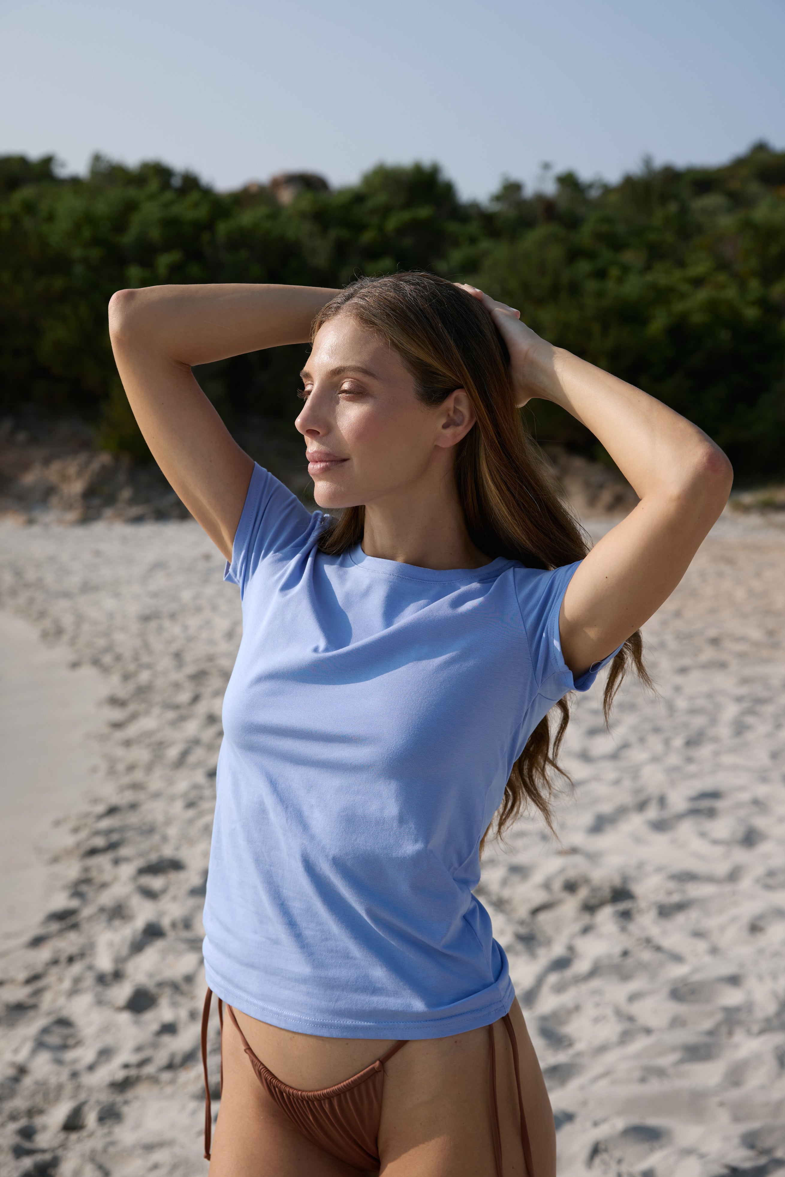 T-SHIRT IN JERSEY DI COTONE GIROCOLLO MANICA CORTA