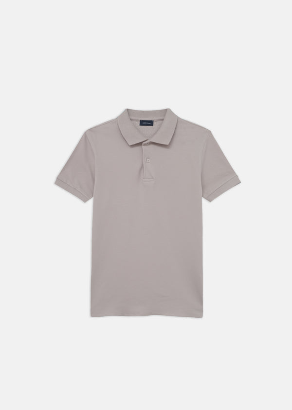 POLO IN PIQUE DI COTONE DUE BOTTONI MANICA CORTA