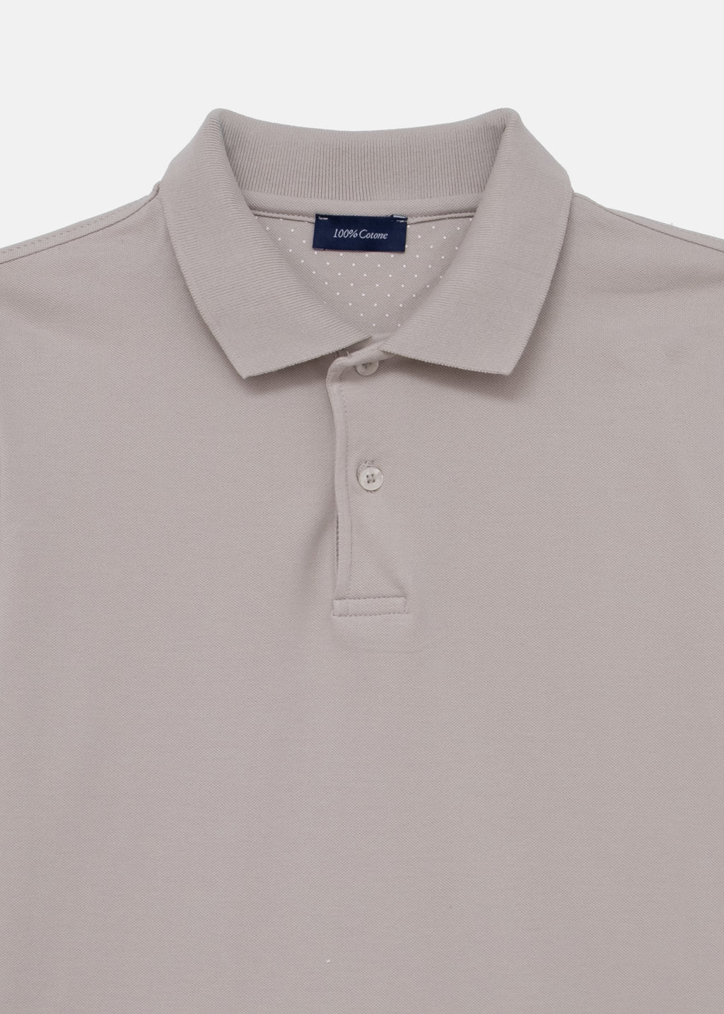 POLO IN PIQUE DI COTONE DUE BOTTONI MANICA CORTA
