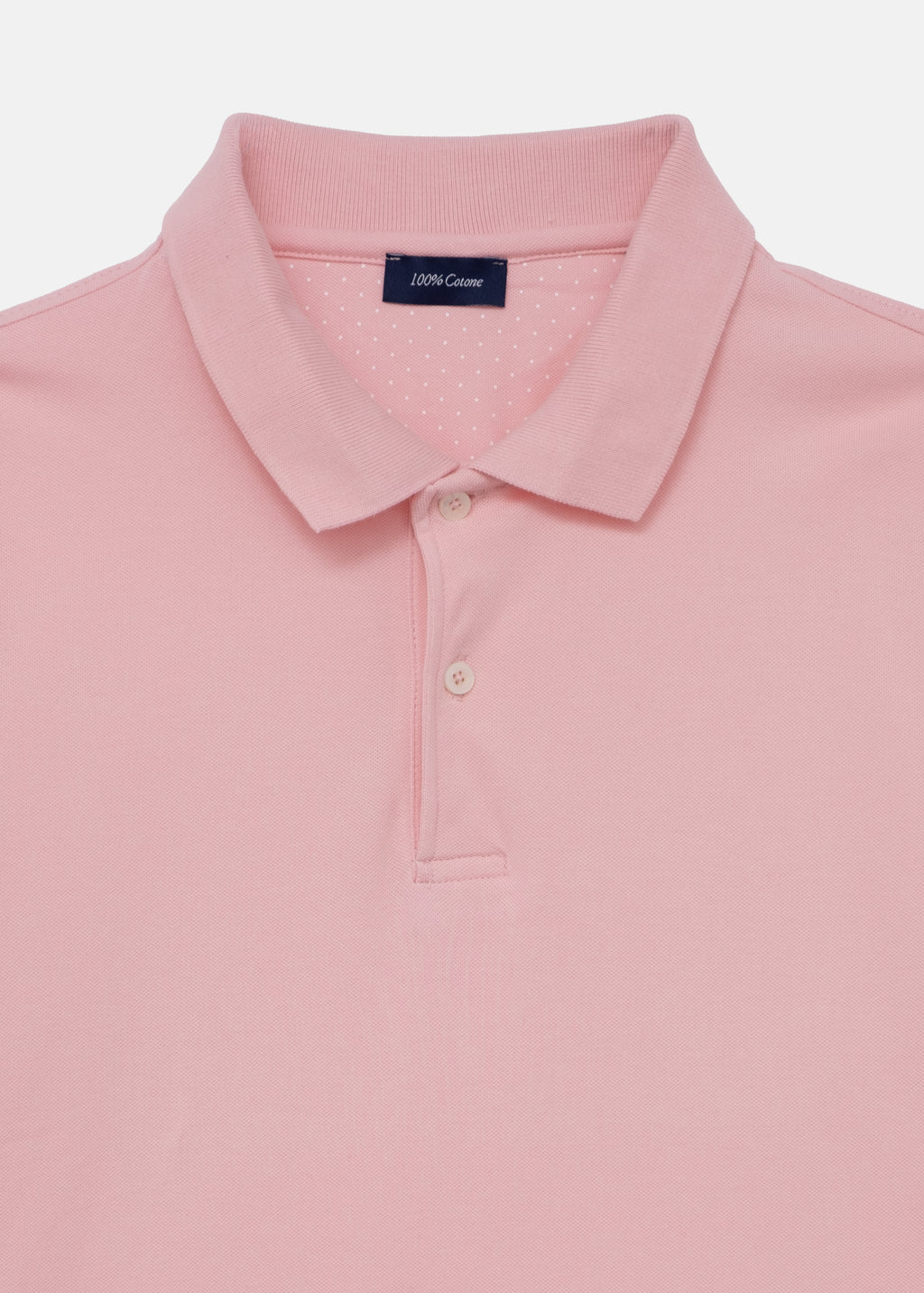 POLO IN PIQUE DI COTONE DUE BOTTONI MANICA CORTA