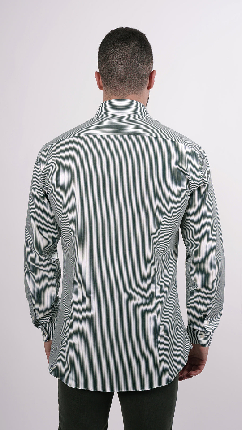 CAMICIA 100% COTONE DOPPIO RITORTO MANICA LUNGA