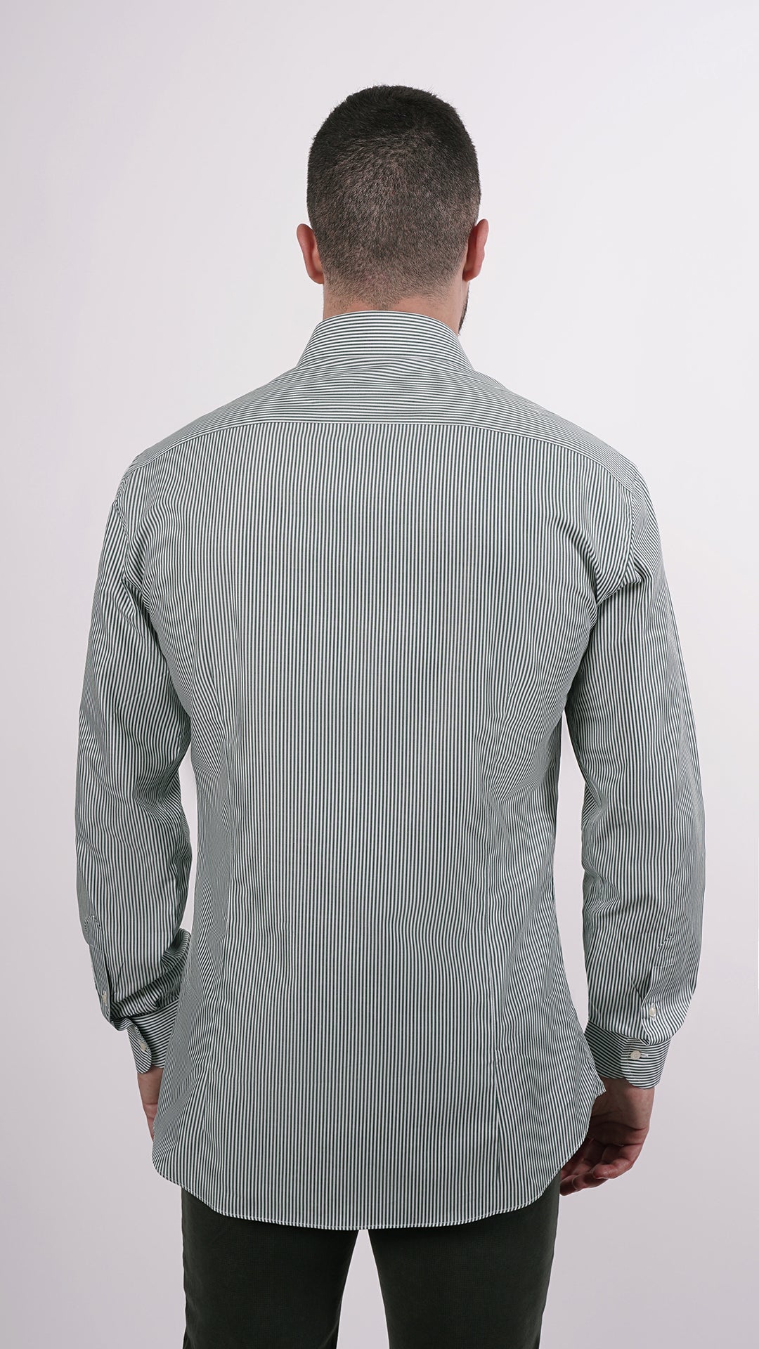 CAMICIA 100% COTONE DOPPIO RITORTO MANICA LUNGA