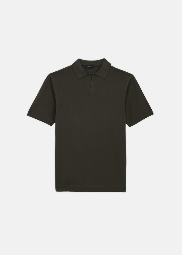 POLO 100% PIQUE DI COTONE SENZA BOTTONI MANICA CORTA