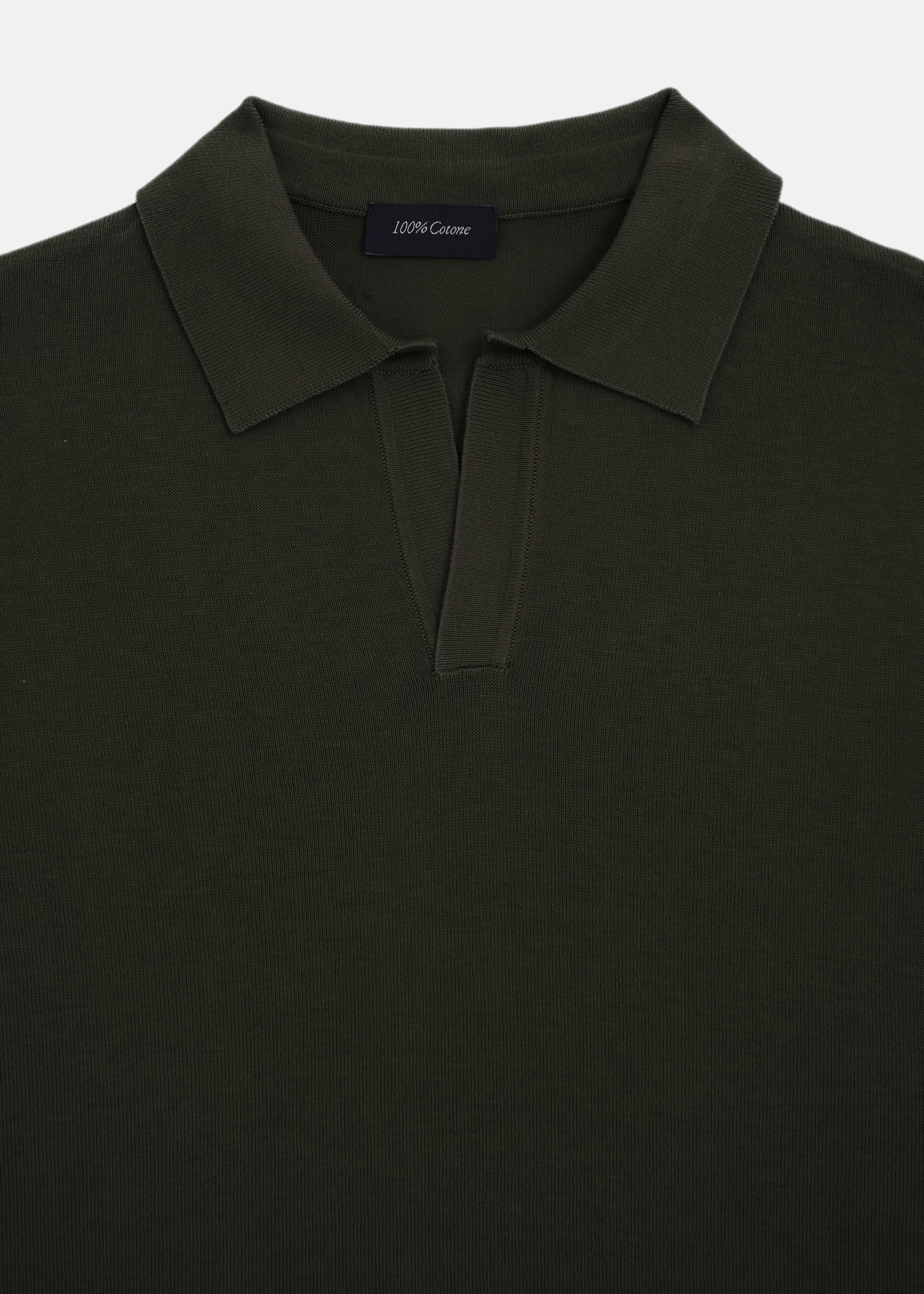 POLO 100% PIQUE DI COTONE SENZA BOTTONI MANICA CORTA