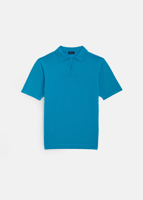 POLO 100% PIQUE DI COTONE SENZA BOTTONI MANICA CORTA