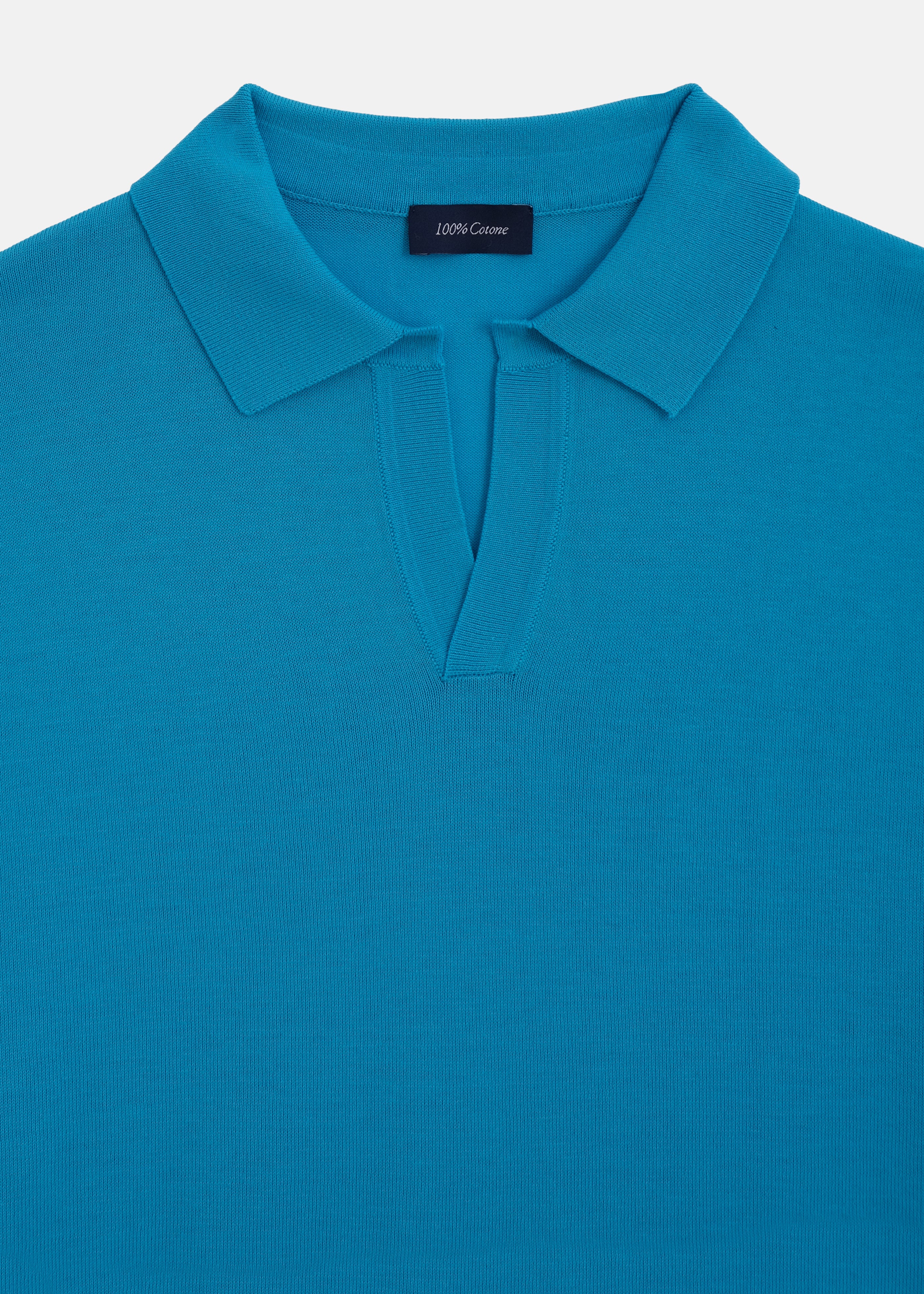 POLO 100% PIQUE DI COTONE SENZA BOTTONI MANICA CORTA