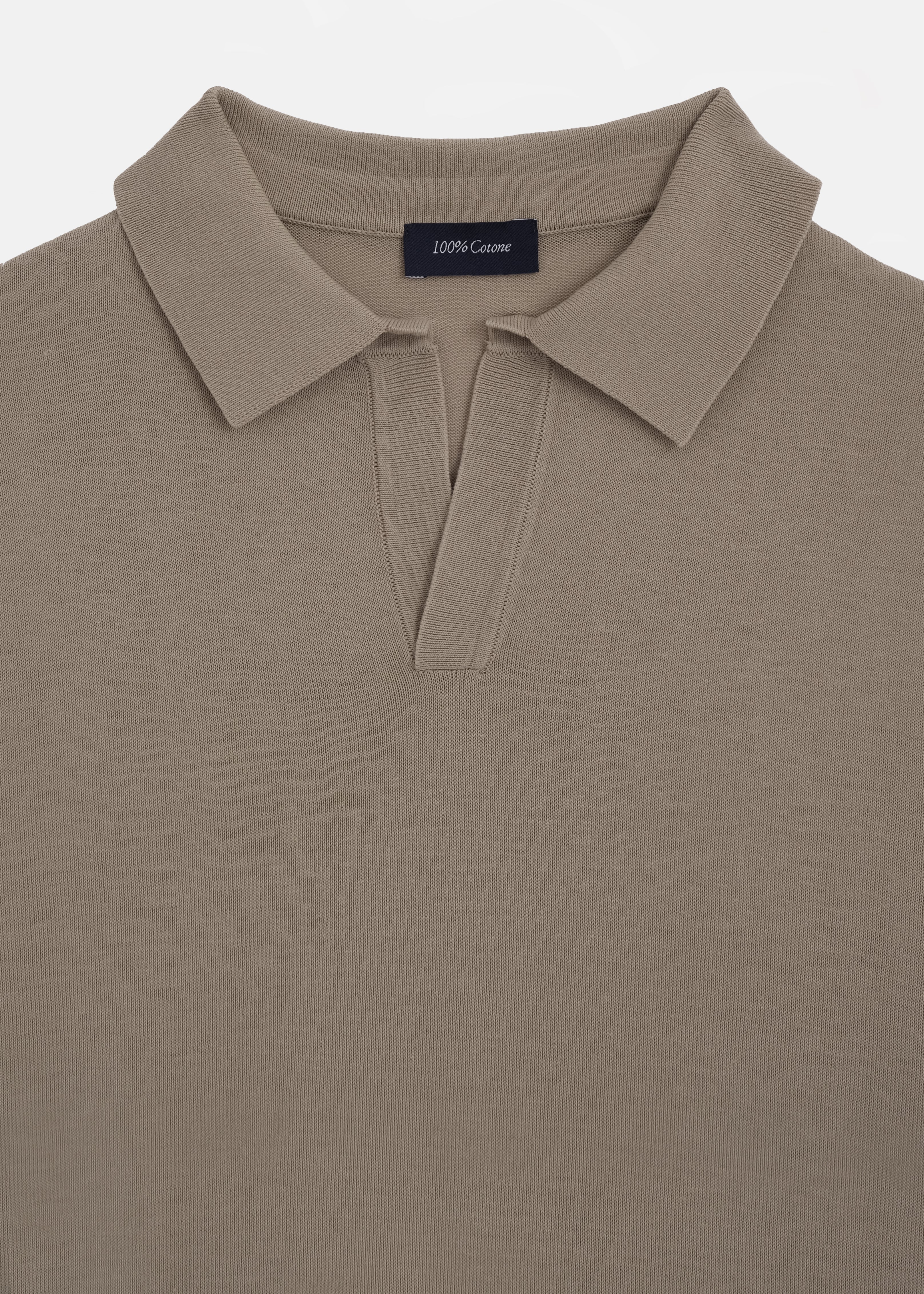 POLO 100% PIQUE DI COTONE SENZA BOTTONI MANICA CORTA