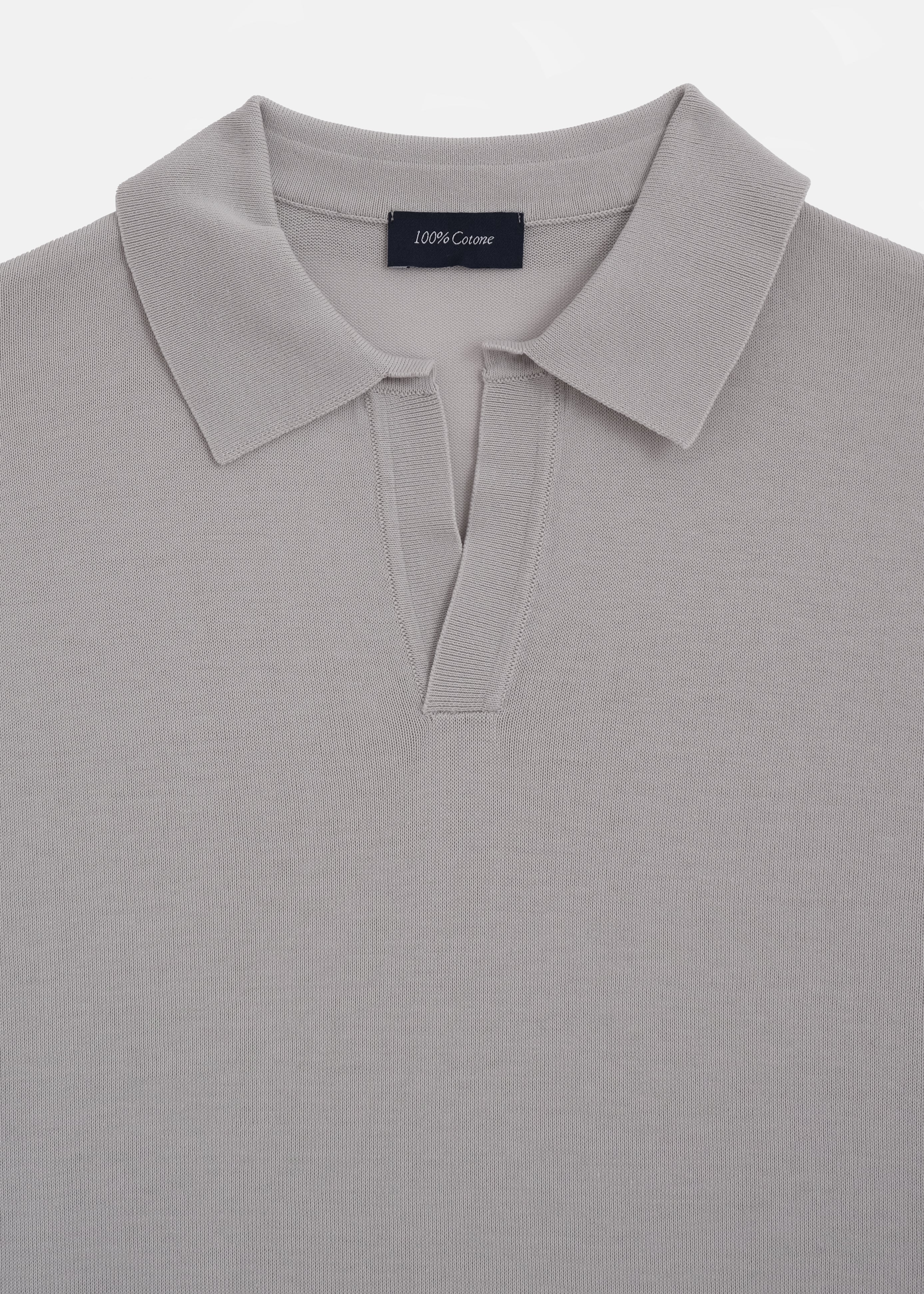 POLO 100% PIQUE DI COTONE SENZA BOTTONI MANICA CORTA