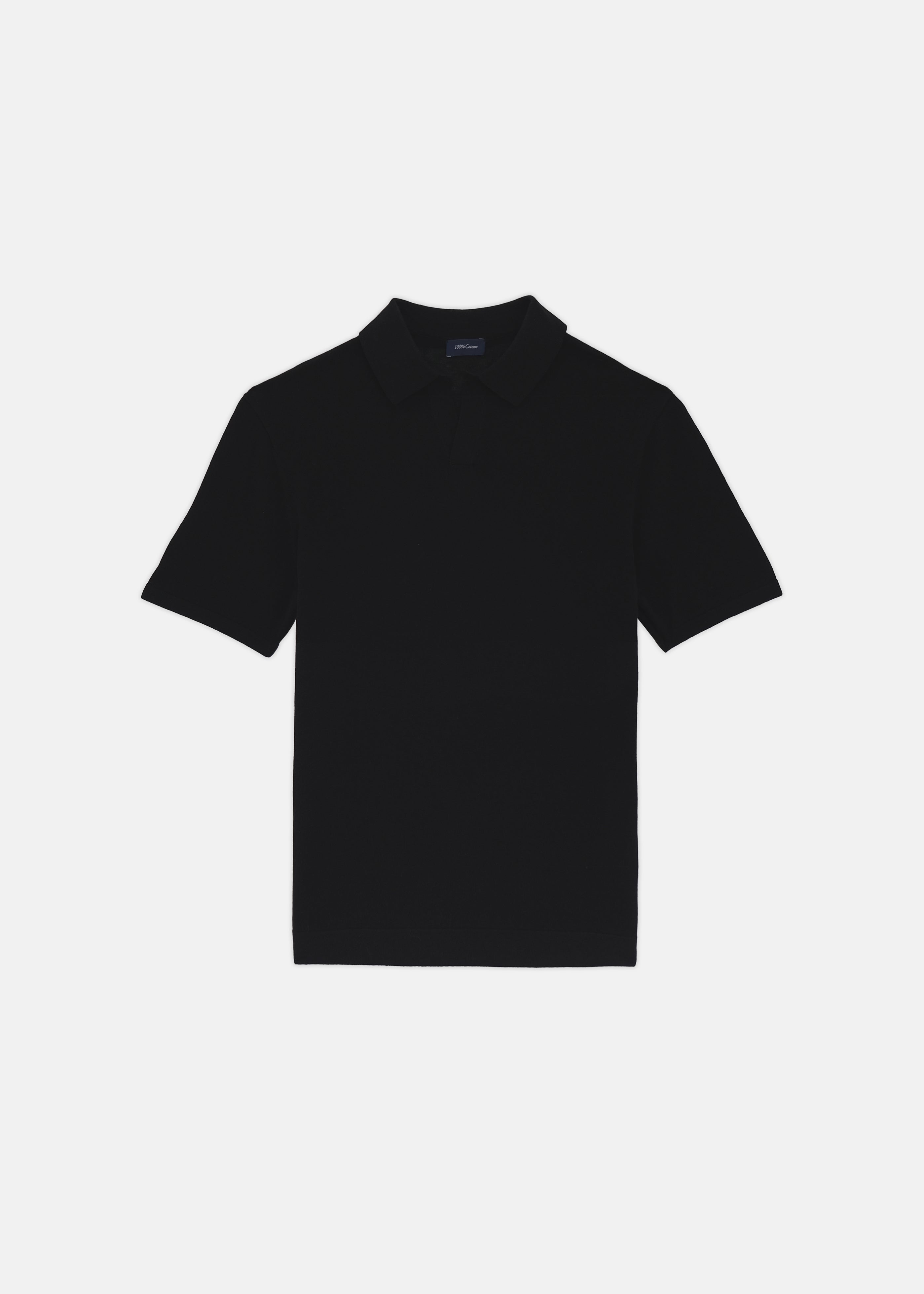 POLO 100% PIQUE DI COTONE SENZA BOTTONI MANICA CORTA