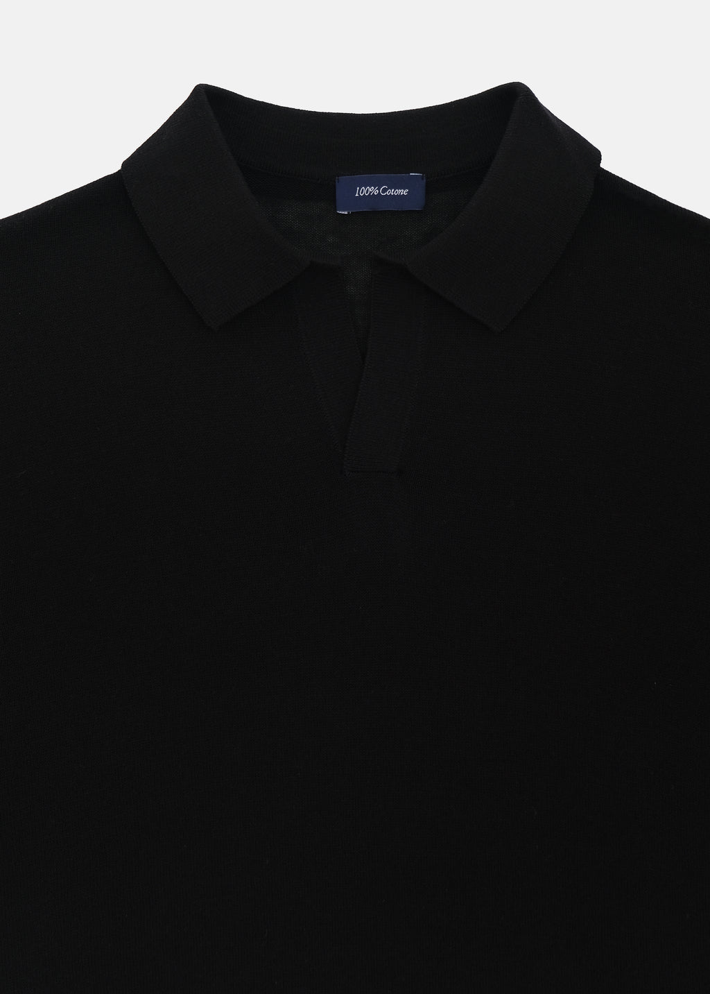 POLO 100% PIQUE DI COTONE SENZA BOTTONI MANICA CORTA