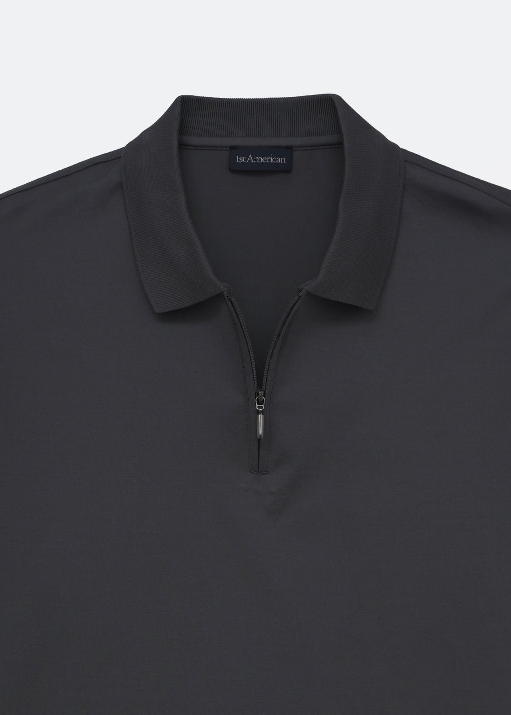 POLO 100% FILO DI SCOZIA MEZZA ZIP MANICA CORTA