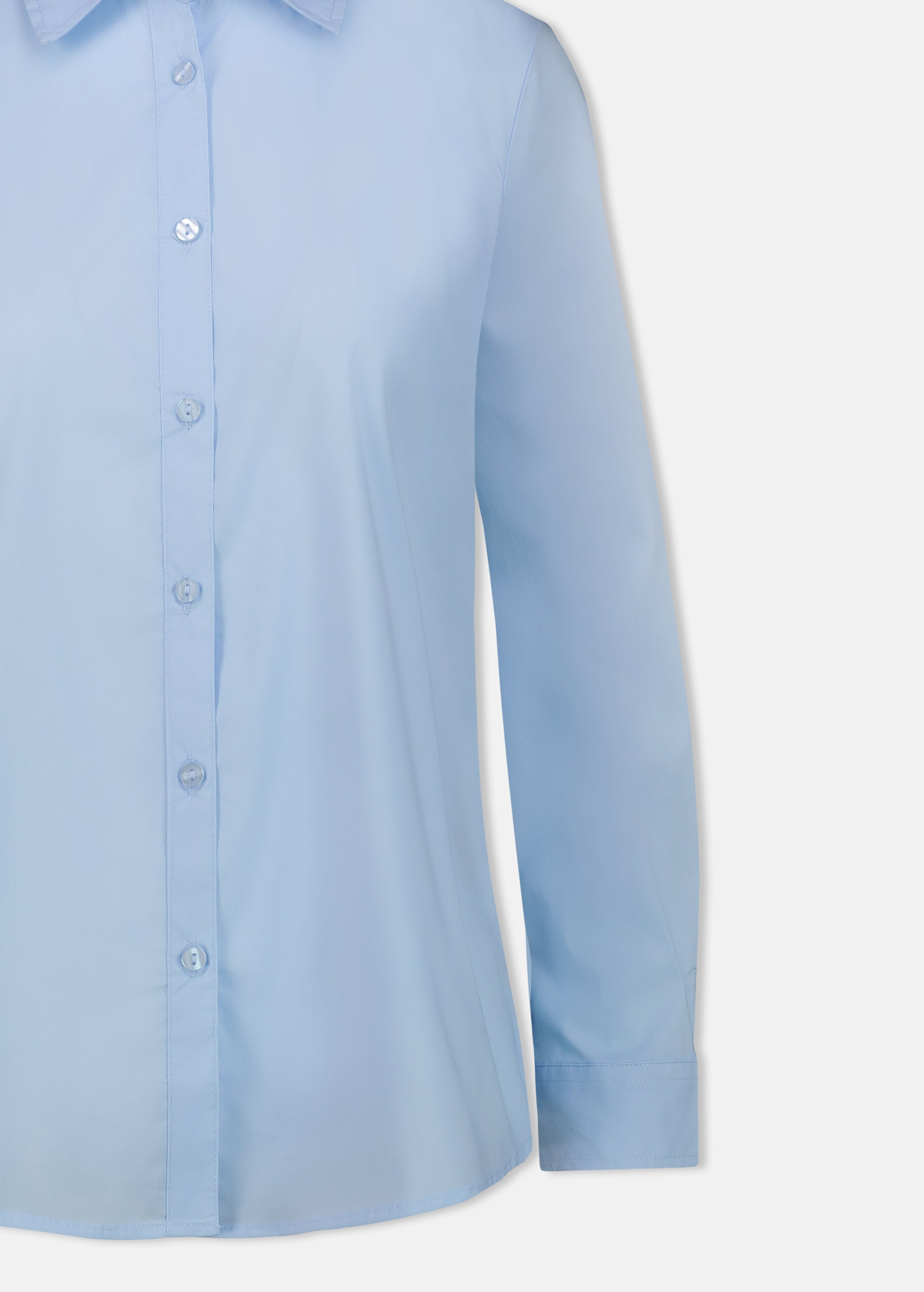 CAMICIA 100% COTONE MANICA LUNGA SILK TOUCH