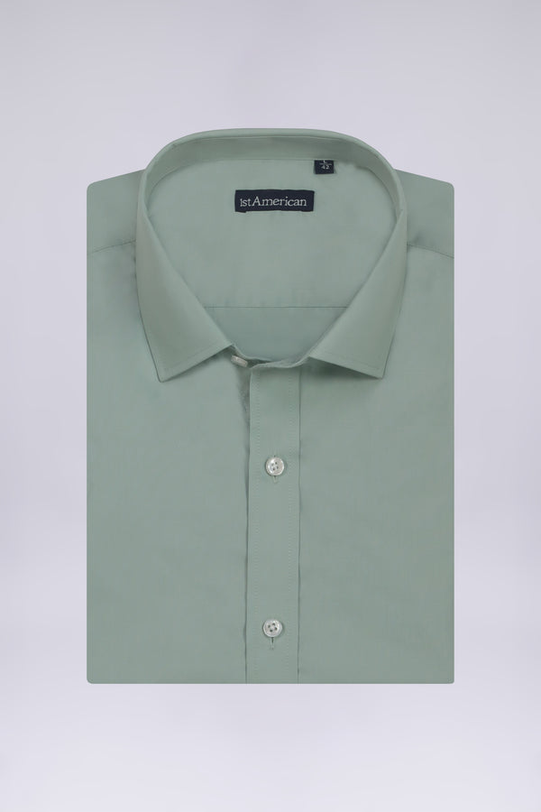 CAMICIA 100% COTONE SILK TOUCH MANICA CORTA