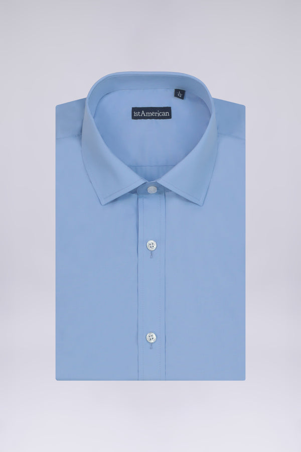 100% SILK TOUCH COTTON LONG SLEEVE SHIRT