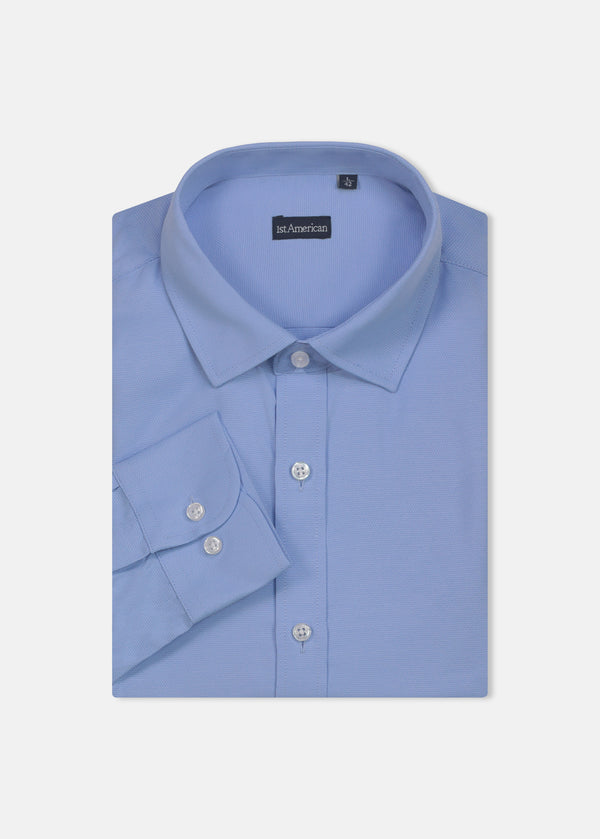 CAMICIA 100% COTONE SILK TOUCH MANICA LUNGA