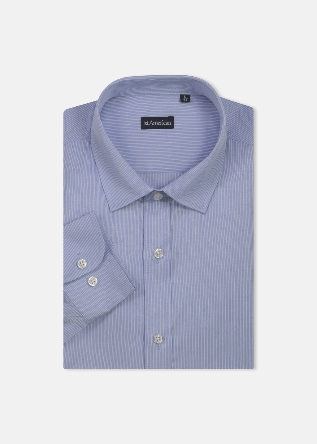 CAMICIA 100% COTONE SILK TOUCH MANICA LUNGA