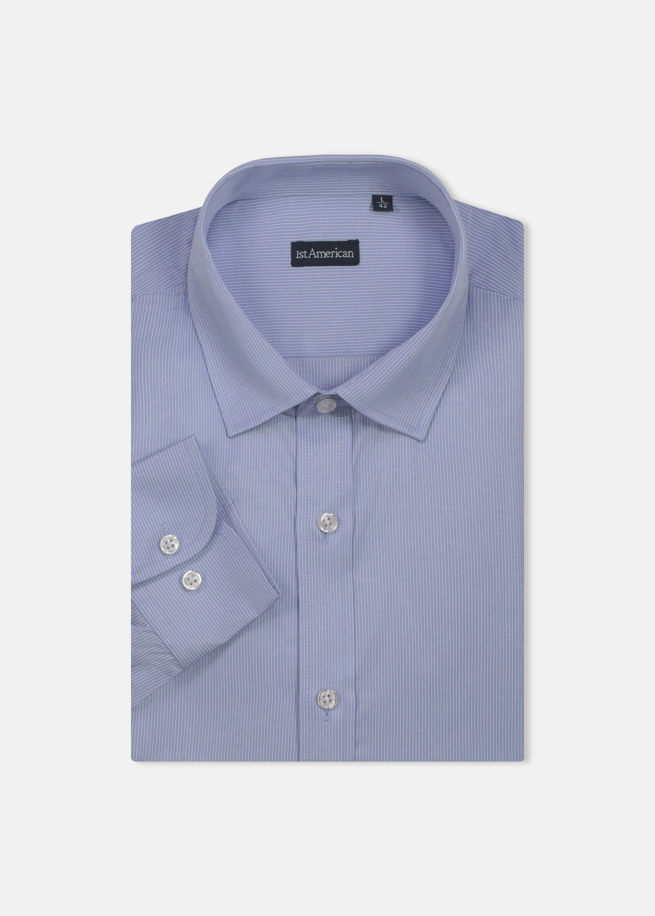 CAMICIA 100% COTONE SILK TOUCH MANICA LUNGA