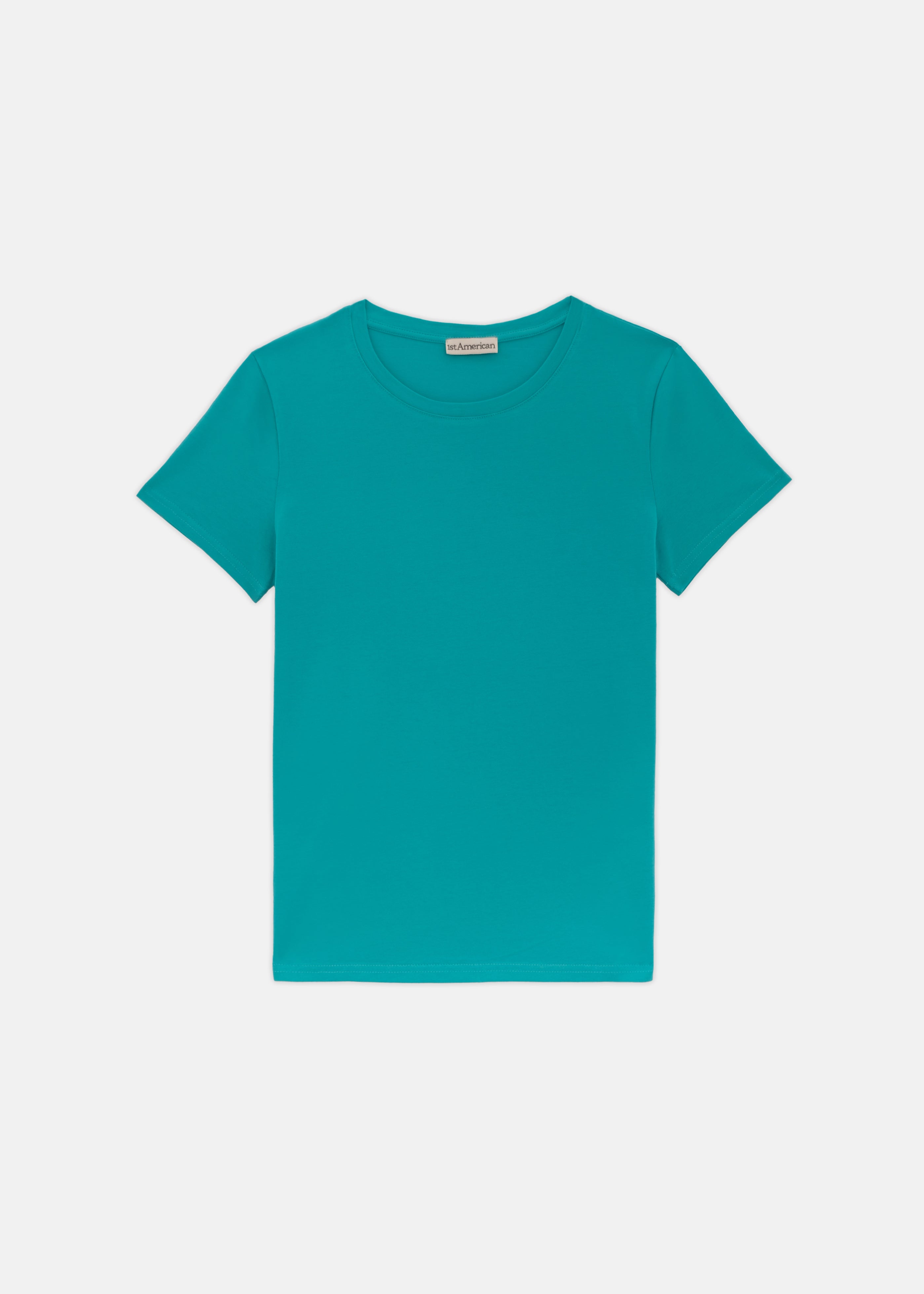 T-SHIRT IN JERSEY DI COTONE GIROCOLLO MANICA CORTA