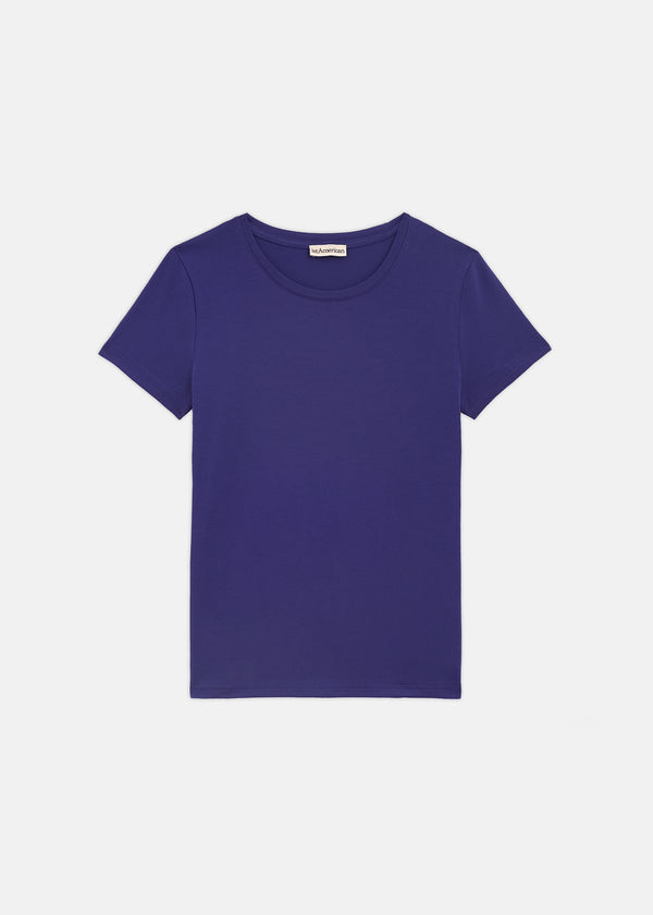 T-SHIRT IN JERSEY DI COTONE GIROCOLLO MANICA CORTA