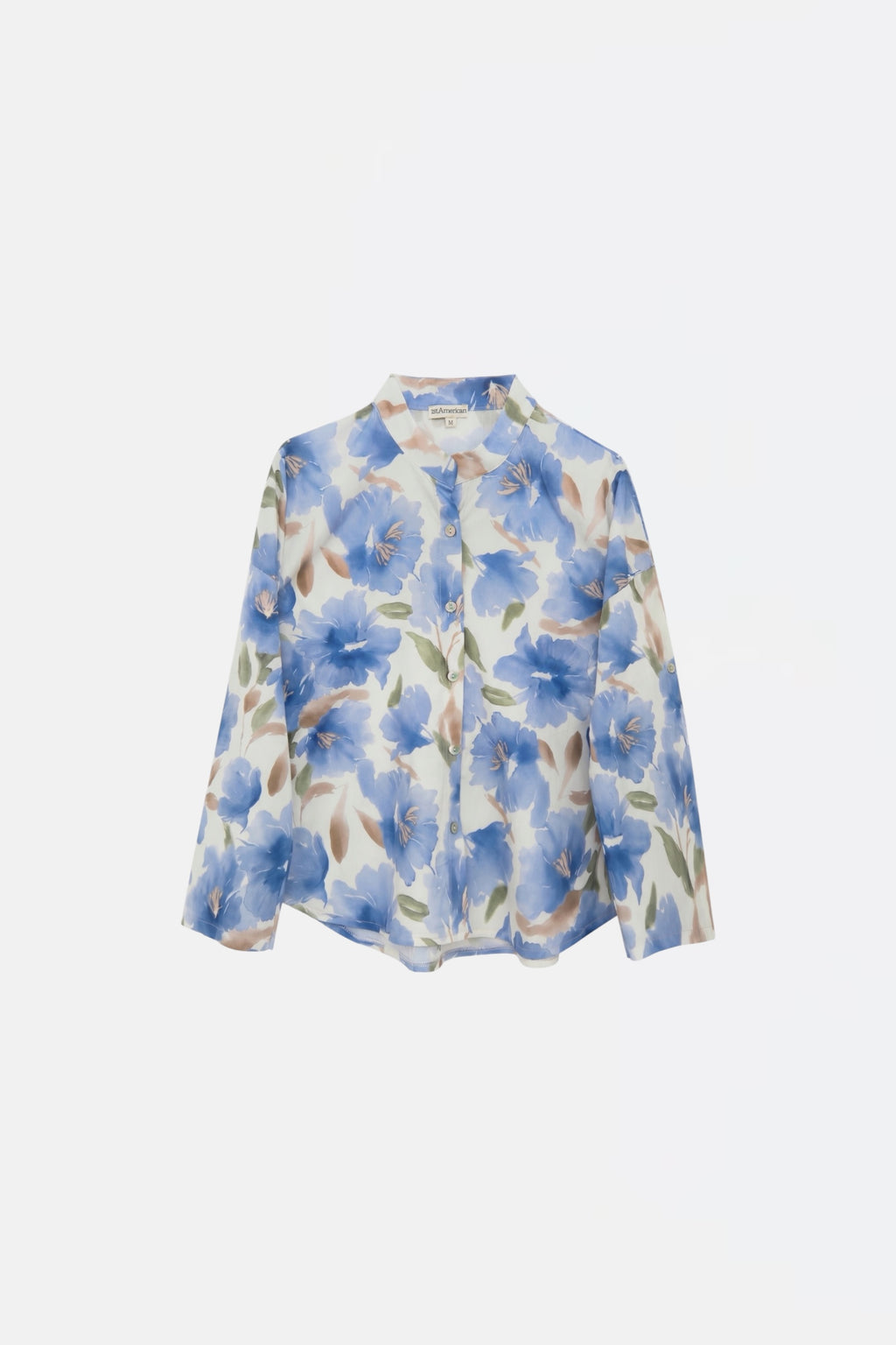 CAMICIA 100% COTONE MANICA TRE QUARTI