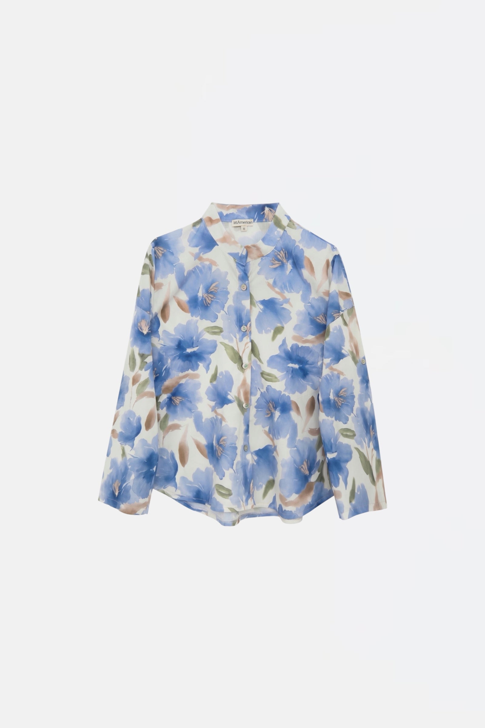 CAMICIA 100% COTONE MANICA TRE QUARTI
