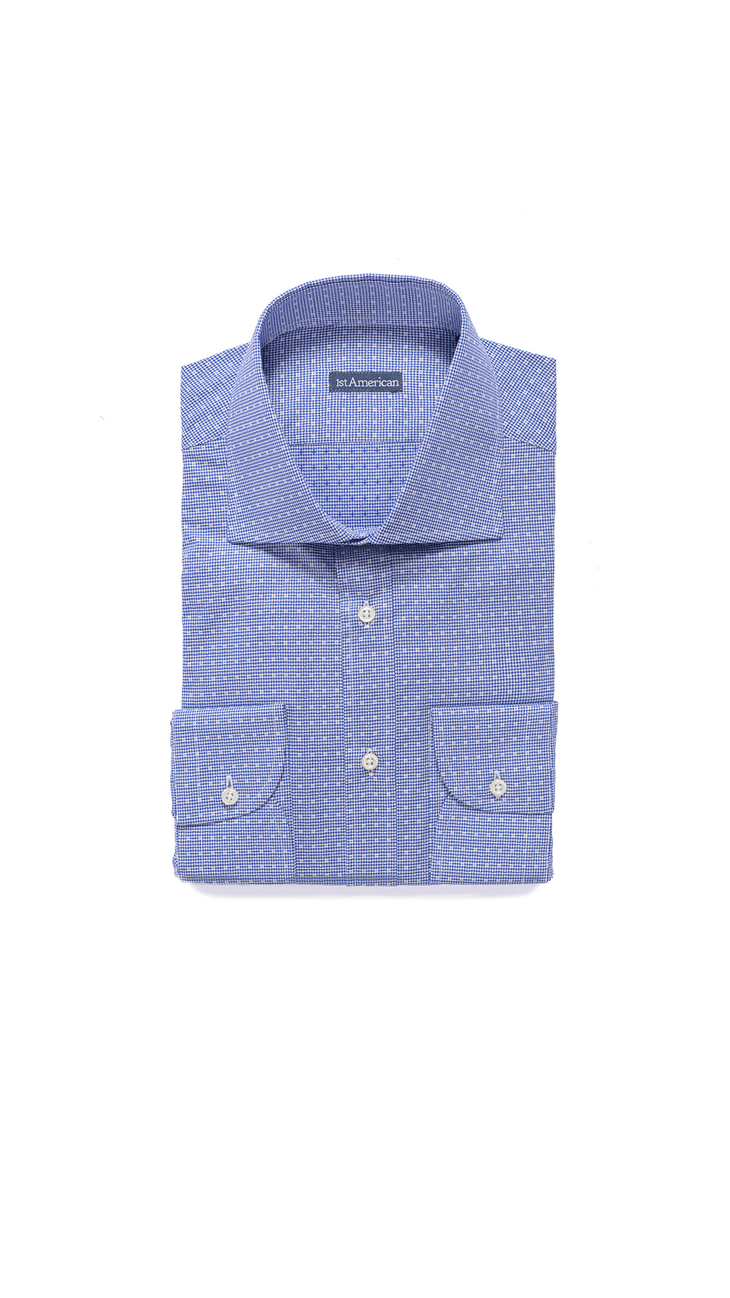 CAMICIA 100% COTONE DOPPIO RITORTO MANICA LUNGA