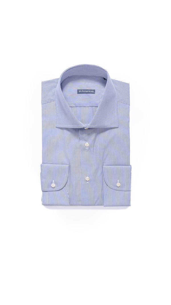 CAMICIA 100% COTONE DOPPIO RITORTO MANICA LUNGA