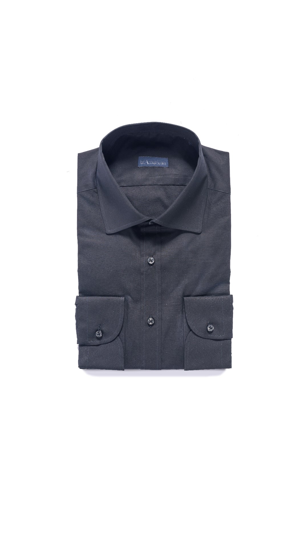 CAMICIA 100% COTONE DOPPIO RITORTO MANICA LUNGA