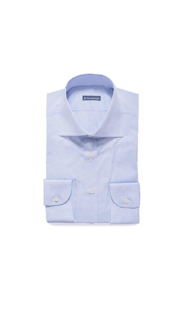 CAMICIA 100% COTONE DOPPIO RITORTO MANICA LUNGA