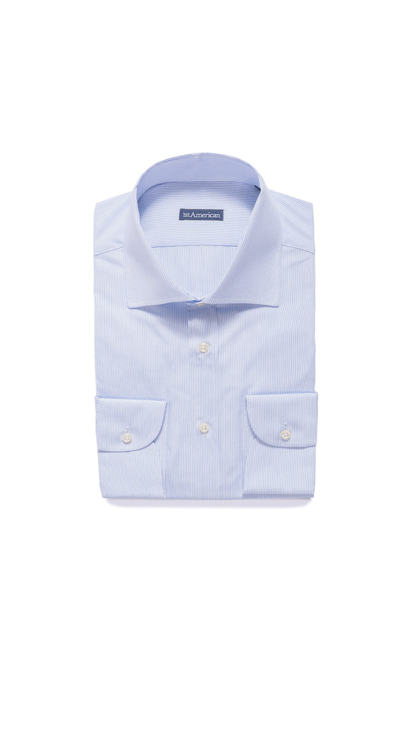 CAMICIA 100% COTONE DOPPIO RITORTO MANICA LUNGA