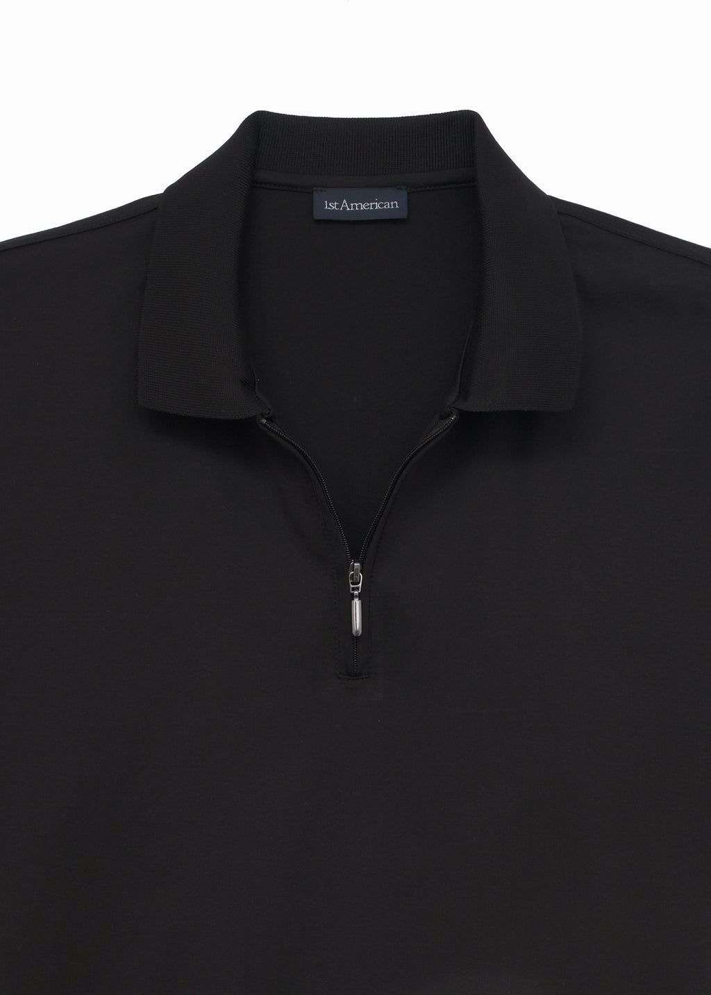POLO 100% FILO DI SCOZIA MEZZA ZIP MANICA CORTA